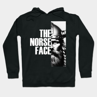 The Norse Face - Viking Warrior Face Hoodie